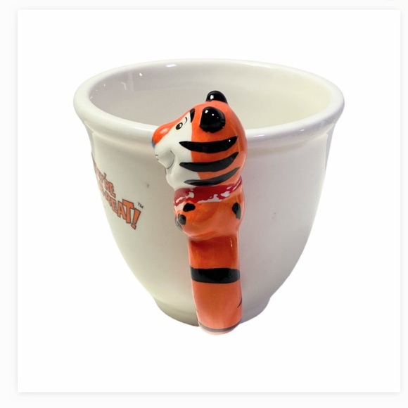 Kellogg's Frosted Flakes 2001 Tony The Tiger Cereal Bowl Coffee Mug - Picture 10 of 11
